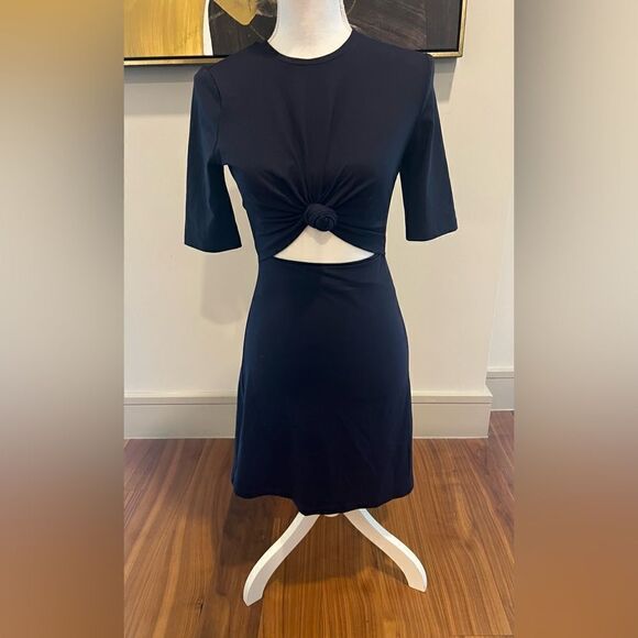 Susana Monaco knotted dress size Small NWT - Picture 3 of 13